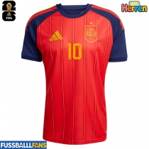 Spanien Dani Olmo #10 Heimtrikot WM 2026 Kurzarm